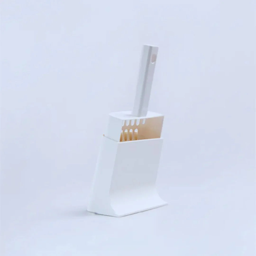 CleanPaw β Cat Litter Scoop with Holder & Fine Mesh Sieve