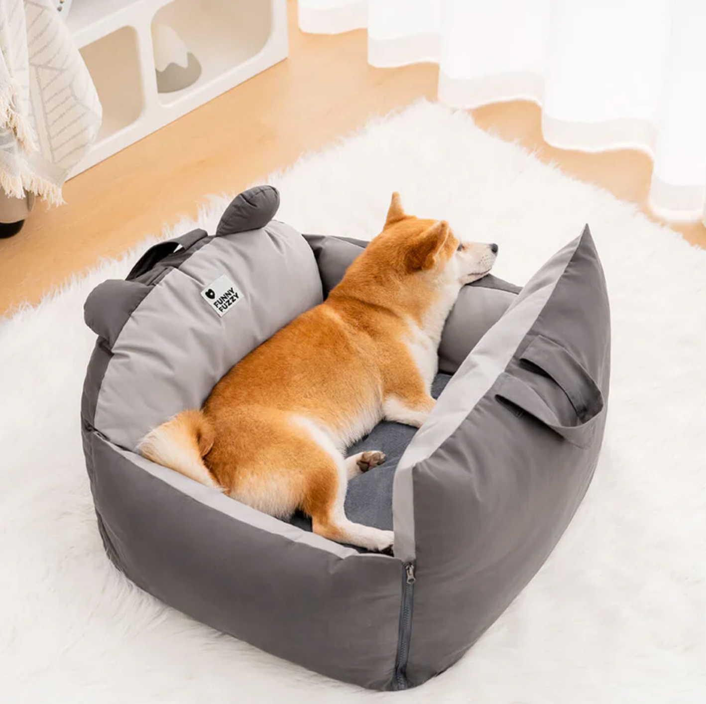 ComfortCruise Car Dog Bed