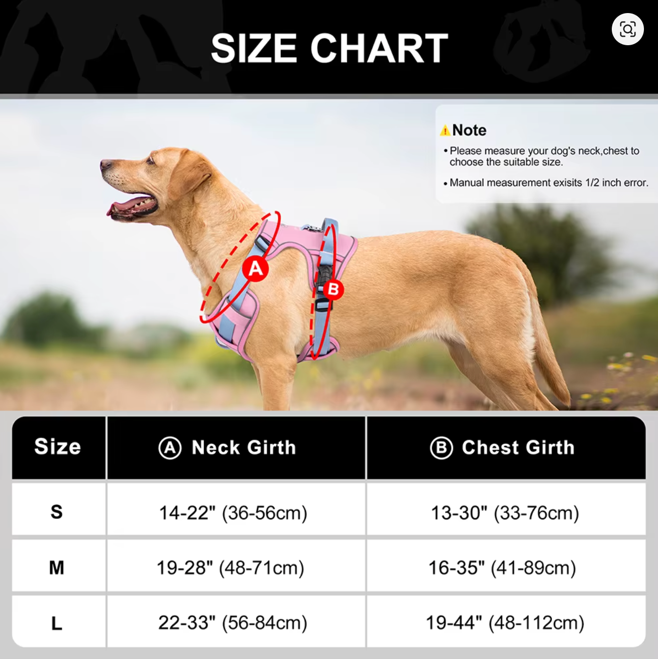 AirFlow Reflective No-Pull Mesh Dog Harness