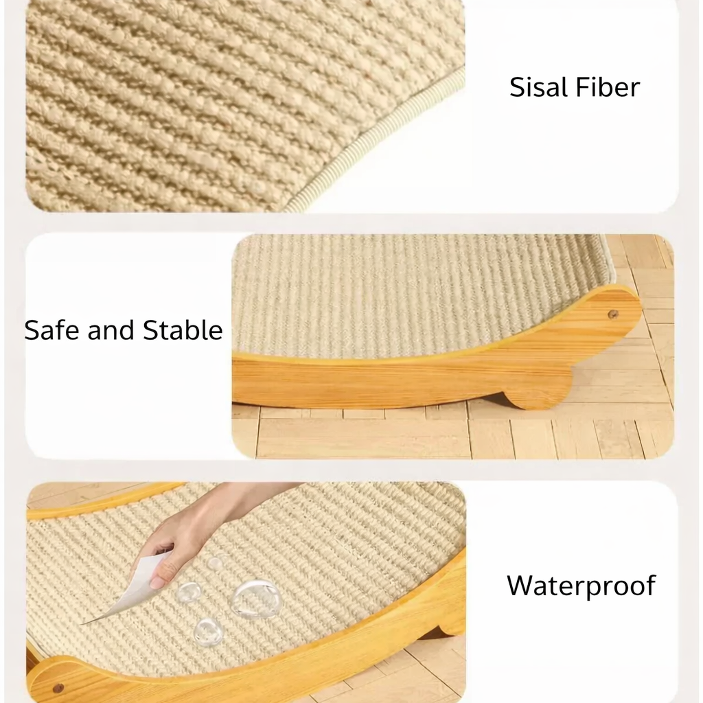 ScratchNest Multifunctional Cat Scratching Pad & Bed