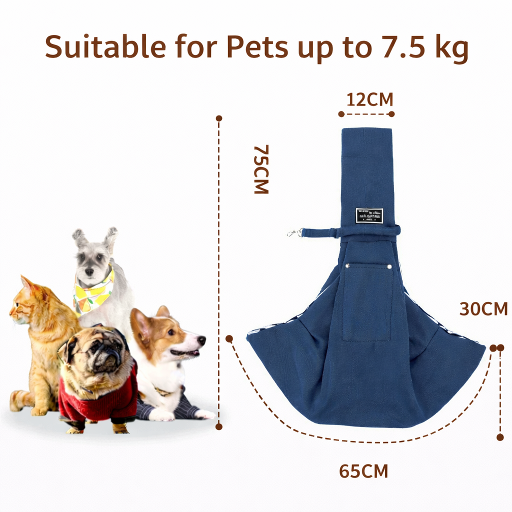 PawVoyage Crossbody Pet Sling