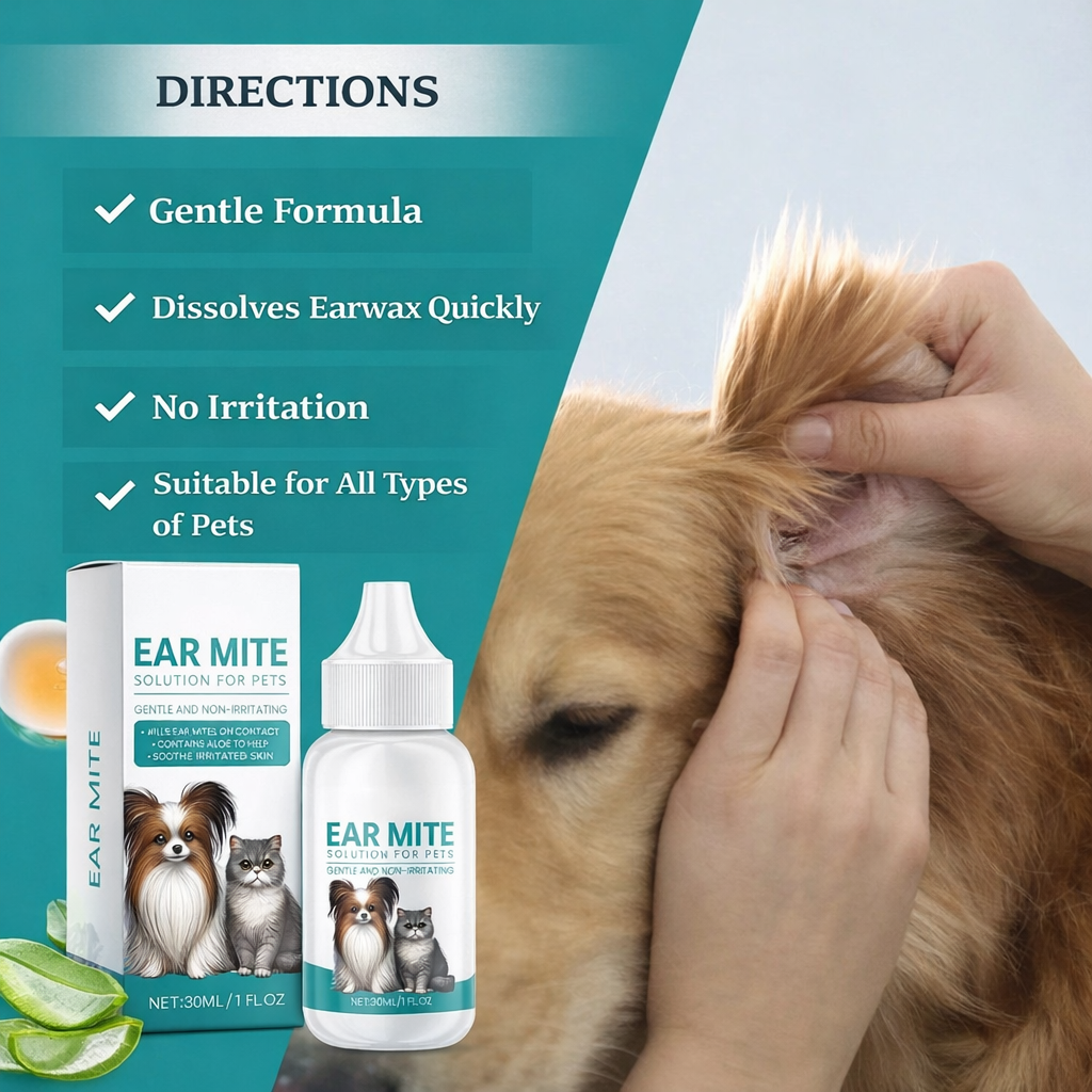 PureEars Pet Ear Cleanser