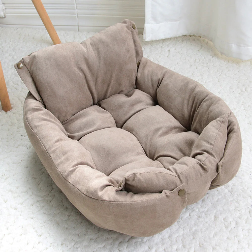CozyCloud 3-in-1 Multifunction Dog & Cat Bed