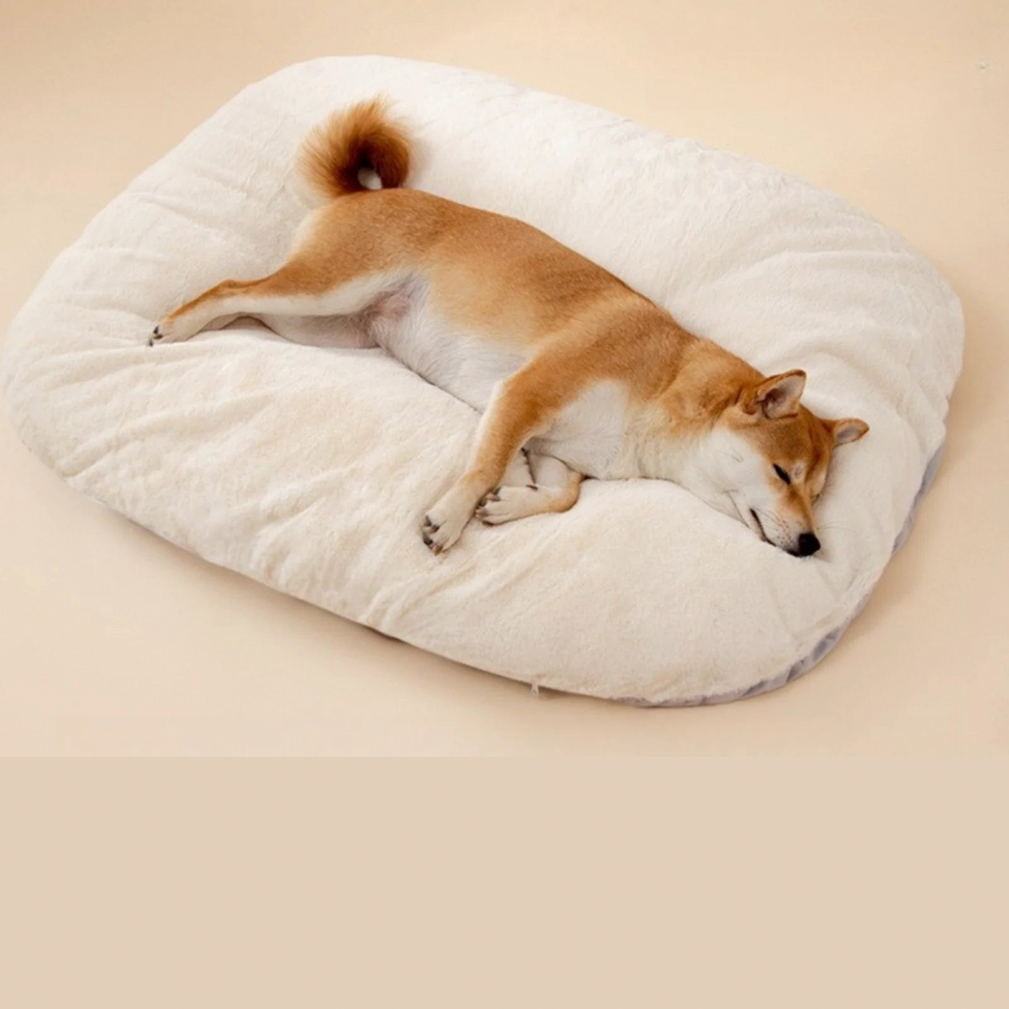DreamCuddle Large Plush Dog & Cat Bed