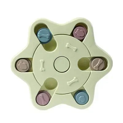 BrainBoost Interactive Puzzle Feeder Bowl