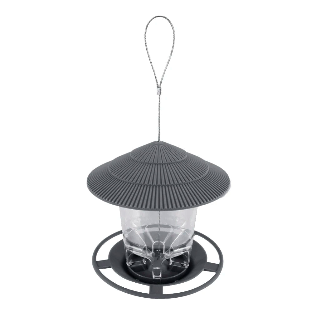 ForestShield Covered Hanging Bird Feeder