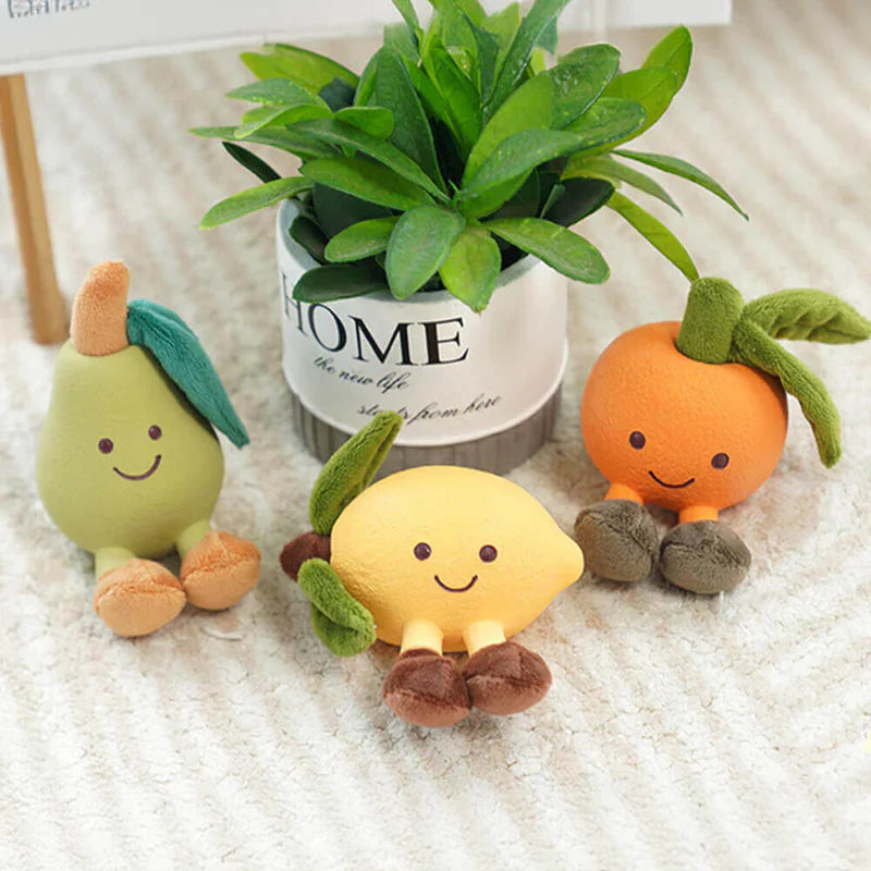 FruitFun – Squeaky Dog Toy in a Fruit Design