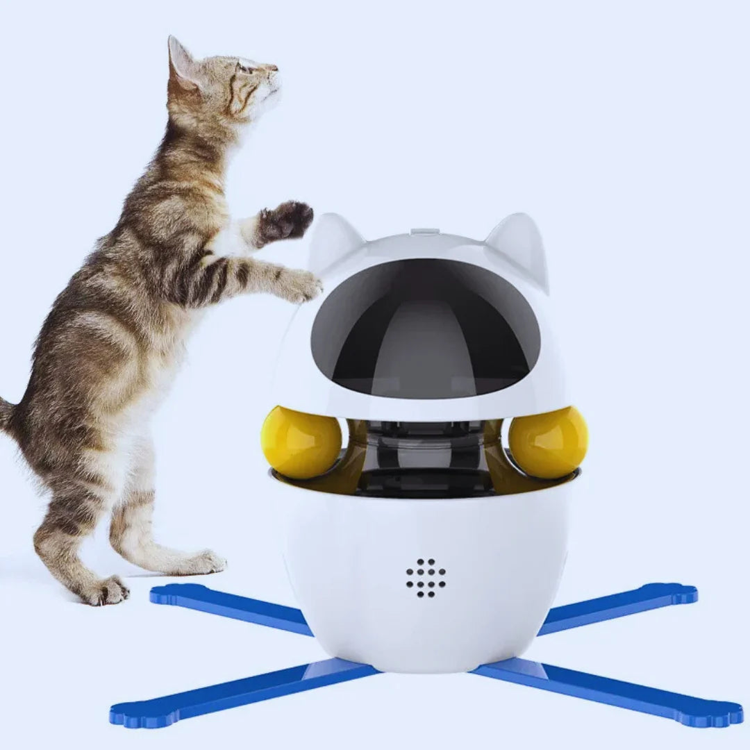 PlayInstinct – Robotic Cat Toy with Moving Feather