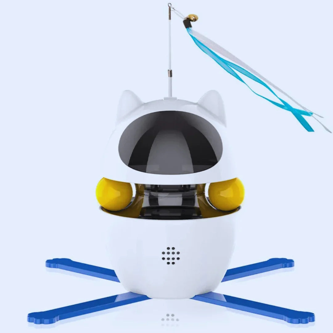PlayInstinct – Robotic Cat Toy with Moving Feather