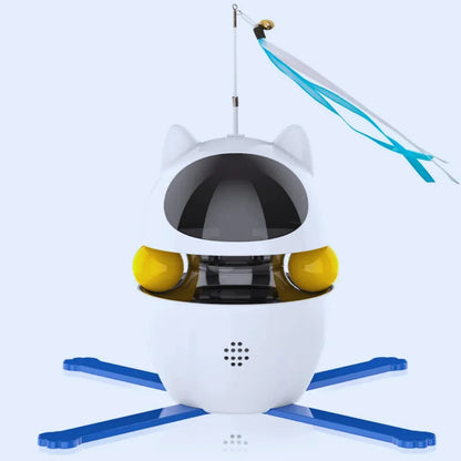 PlayInstinct – Robotic Cat Toy with Moving Feather