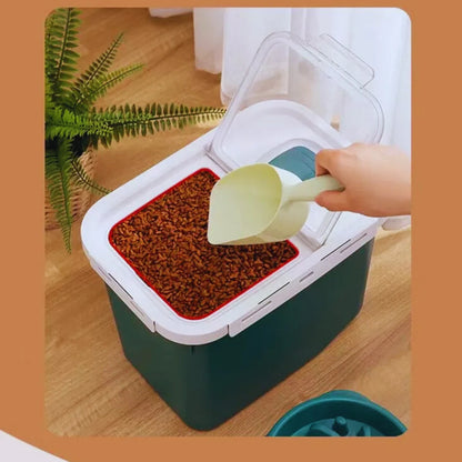 FutterSmart – Food Storage Container with Lid & Portioning Aid