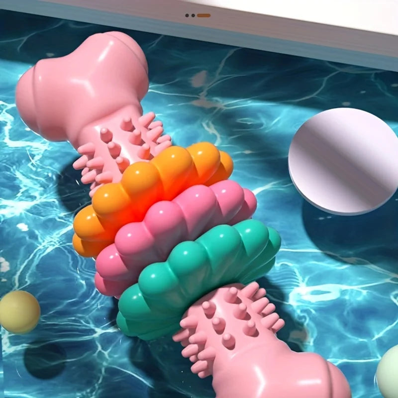 CleanChew Bone-Shaped Rubber Dog Toy