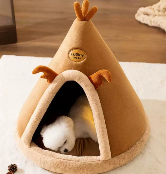 DeluxeDream Plush Pet Hideaway