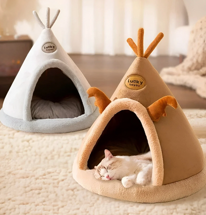 DeluxeDream Plush Pet Hideaway