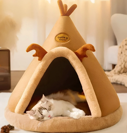 DeluxeDream Plush Pet Hideaway