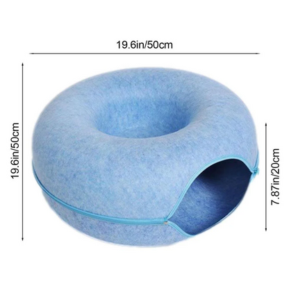 CozyCave Plush Cat Hideaway