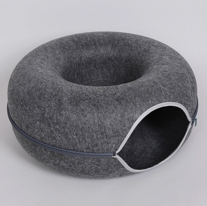 CozyCave Plush Cat Hideaway