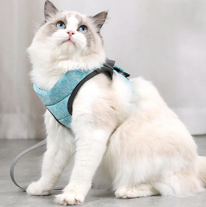 SafeStride Cat Harness & Leash Set