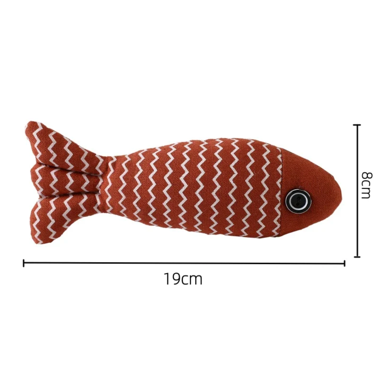 FishBuddy Cat Toy with Catnip