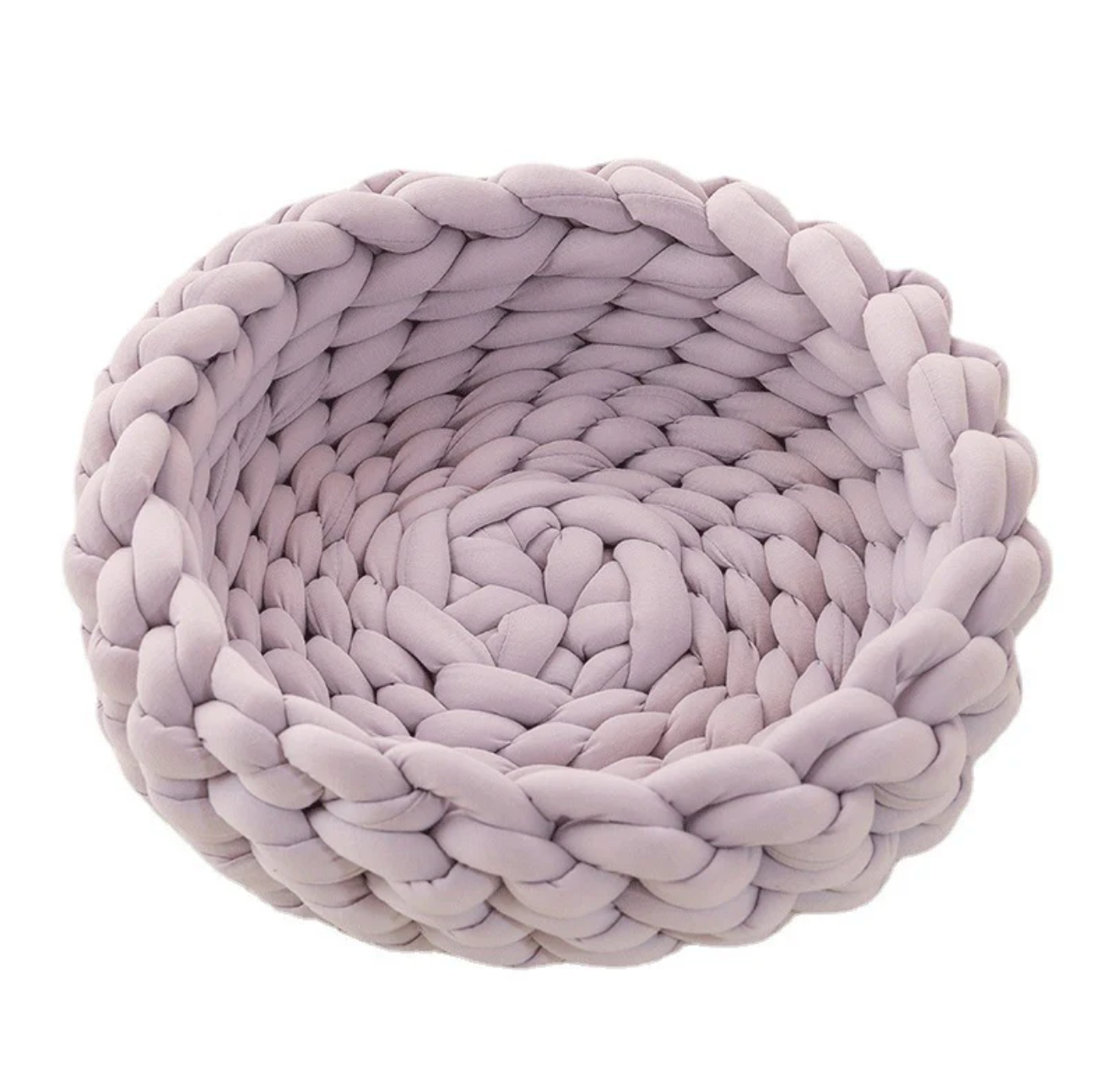 CozyWeave Hand-Woven Pet Basket