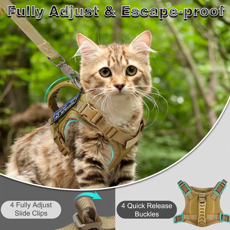 BattlePaw Tactical Cat Harness