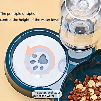 PawTriple 3-in-1 Pet Feeding Station