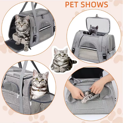 TravelEase Soft Pet Carrier Bag