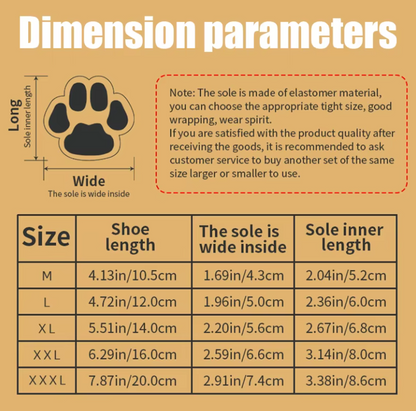 SnowPaw Winter Dog Shoes