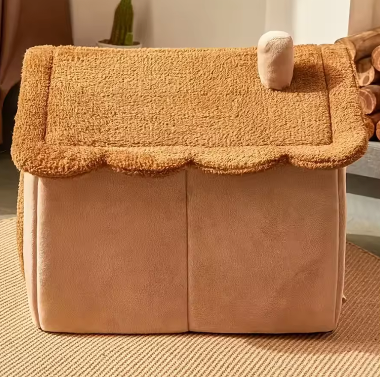CozyNest Foldable Pet House