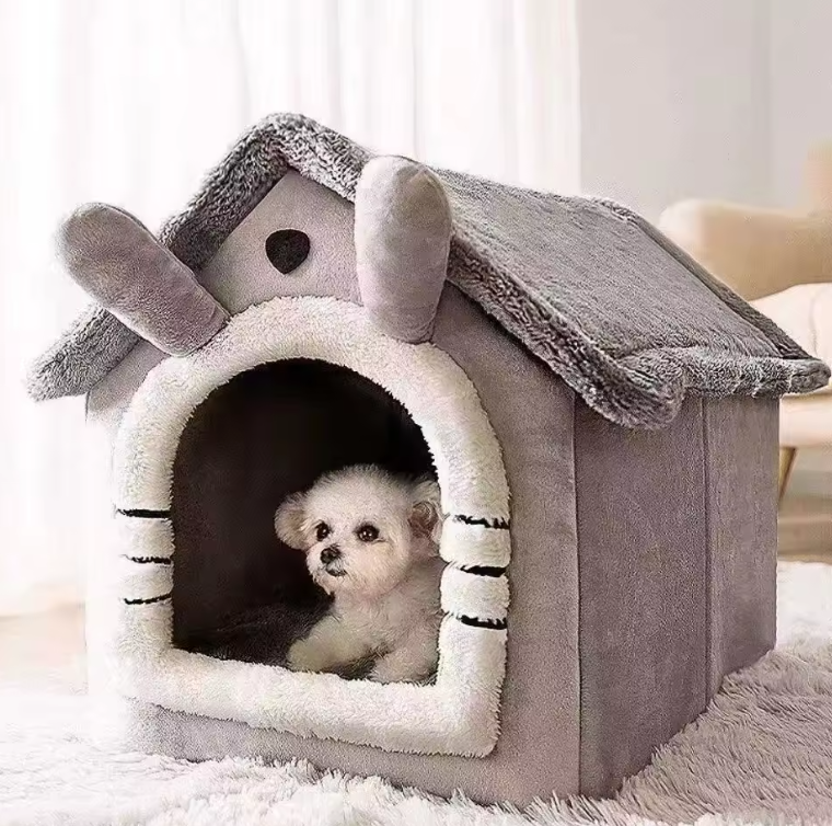 CozyNest Foldable Pet House