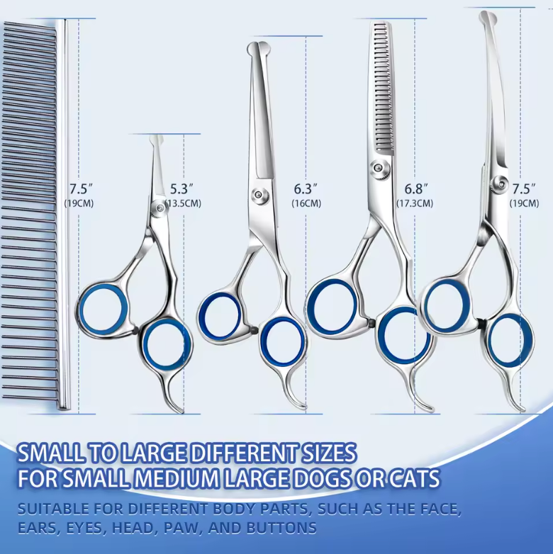 Safety Tip Professional Pet Grooming Scissors