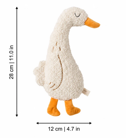 Crinkle Plush Fox & Goose Pet Toy