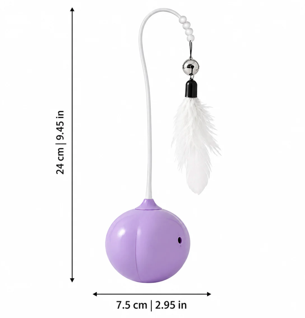 Automatic Feather Chase Ball