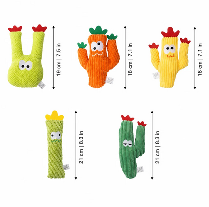 Catnip Cactus Chew Toy