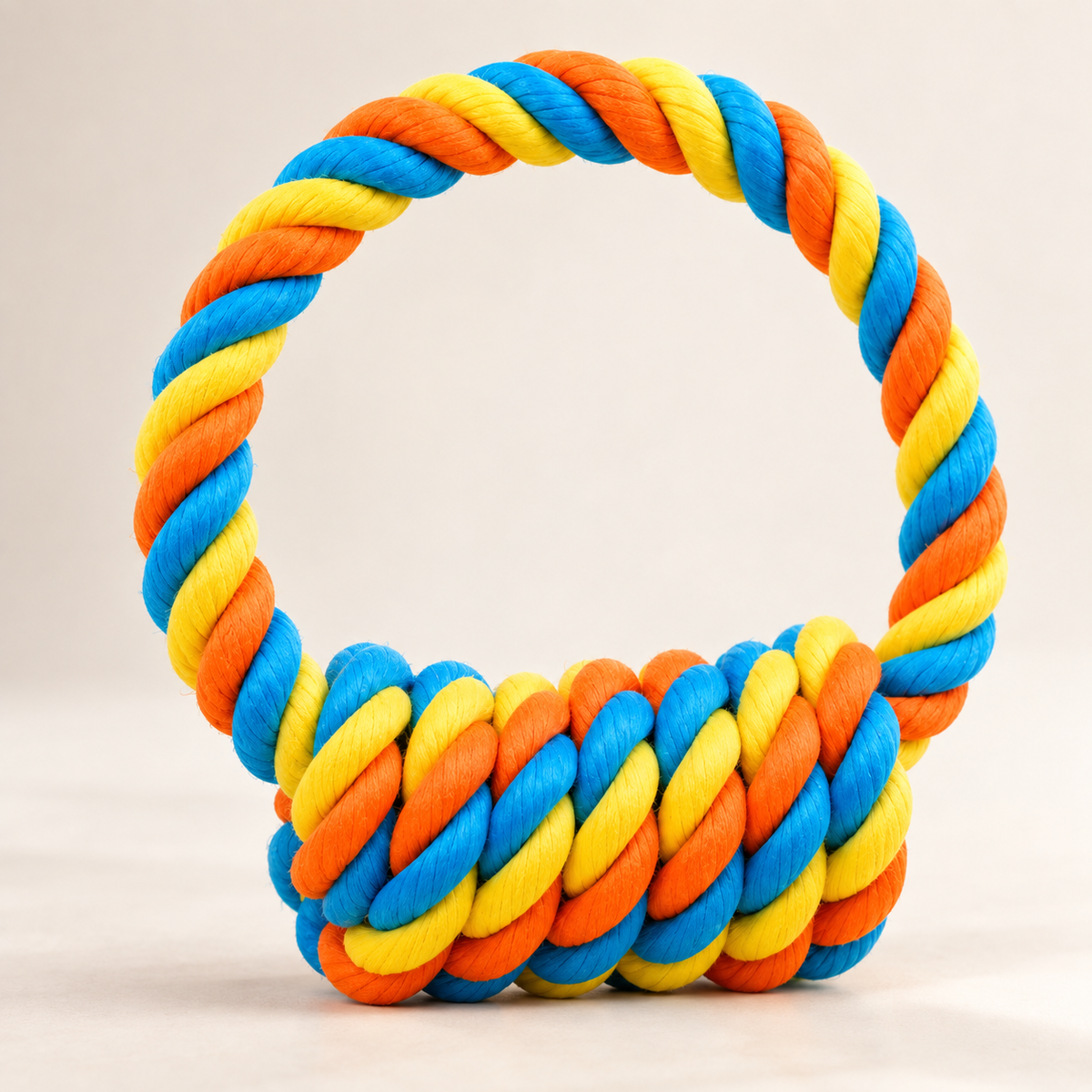 Knotted Rope Tug Toy for Dogs