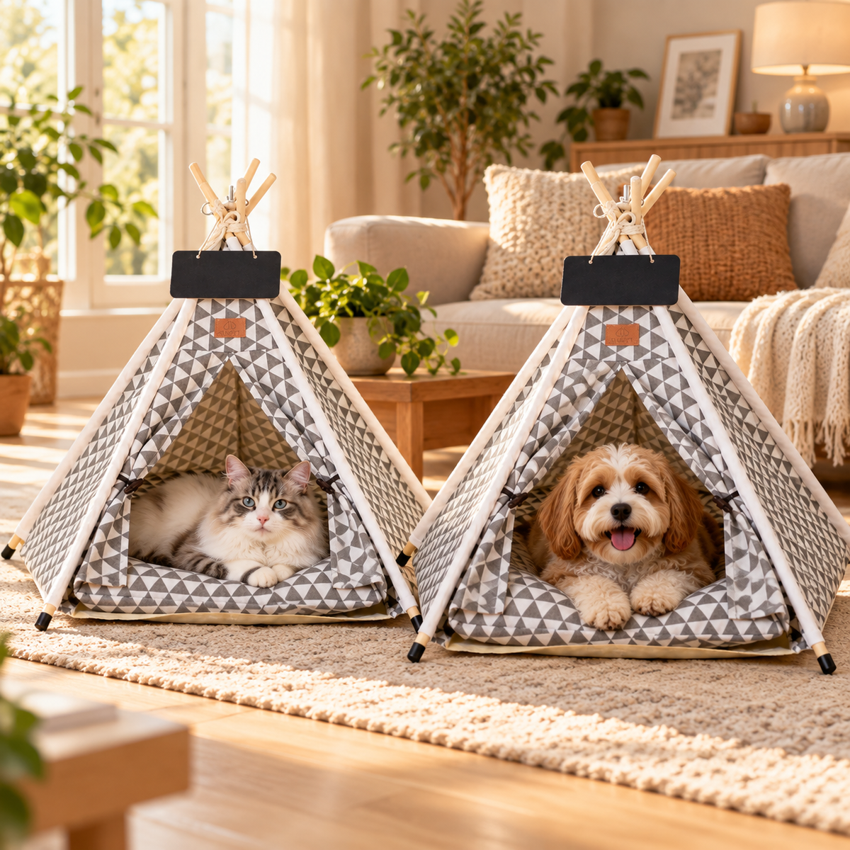 Pet Teepee with Cushion