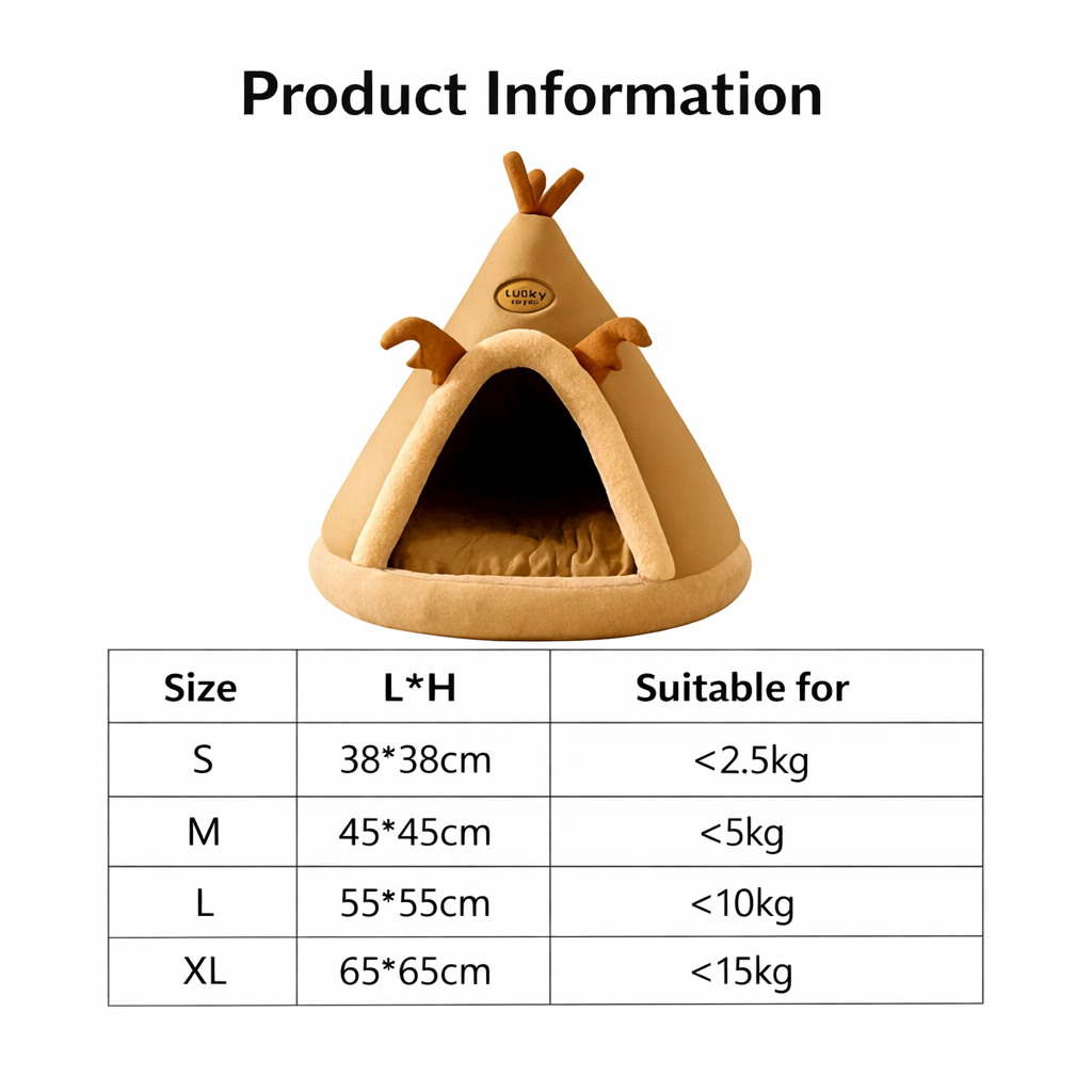 DeluxeDream Plush Pet Hideaway