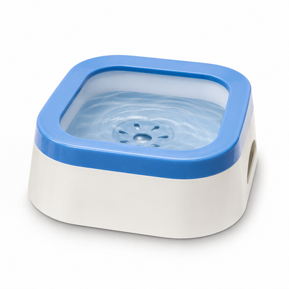 SplashGuard Large Capacity Pet Water Bowl