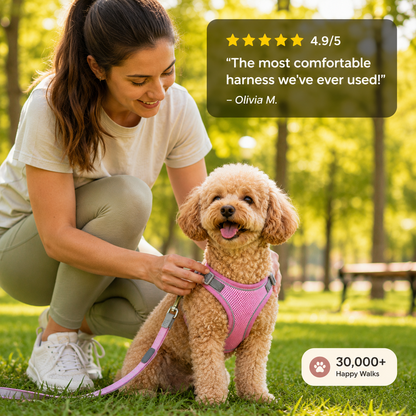 PuppyFlex Adjustable Harness & Leash Set