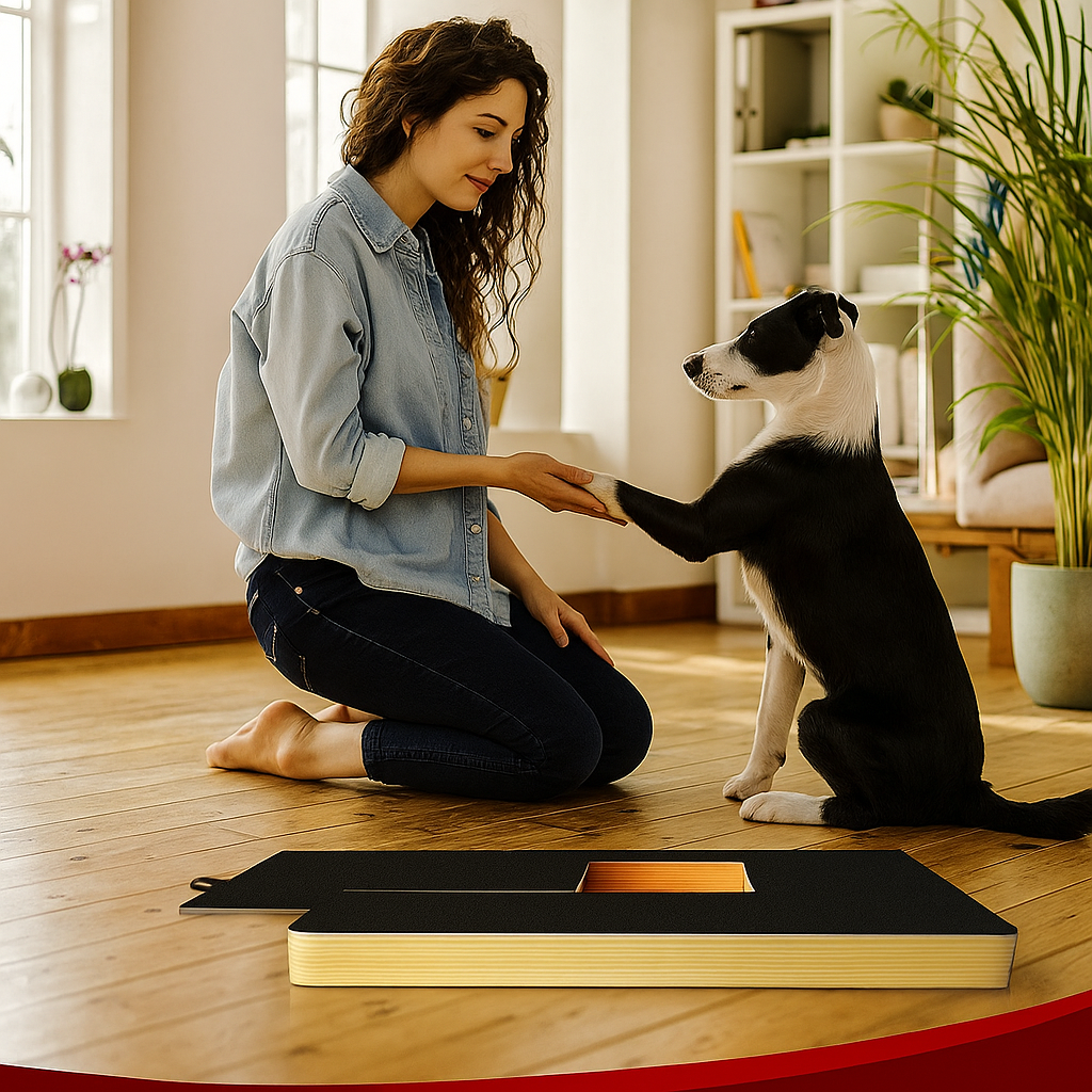 PawPlay – Treat Puzzle Board with Claw Care for Dogs