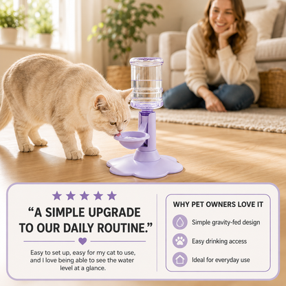 Gravity Pet Water Dispenser