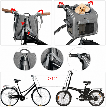 BikeBuddy 3-in-1 Pet Carrier