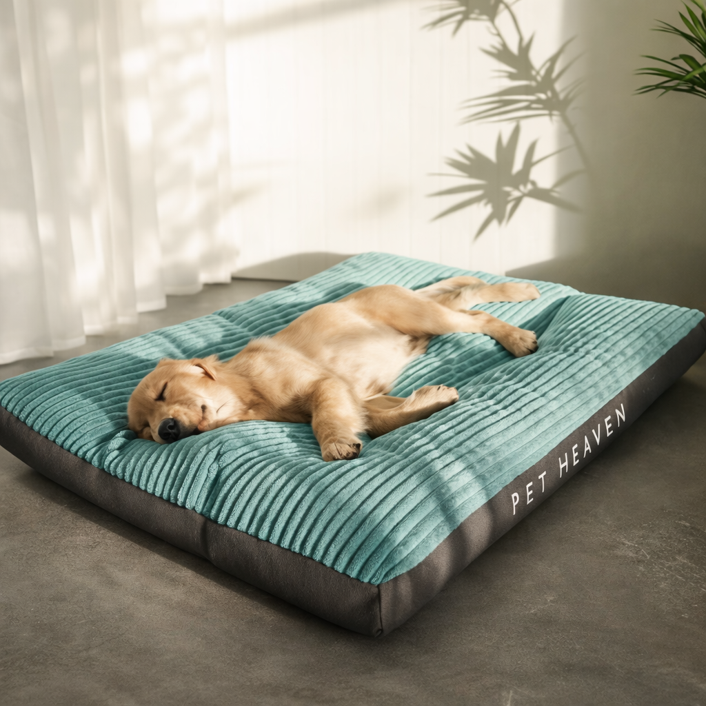 WarmNest Corduroy Pet Bed