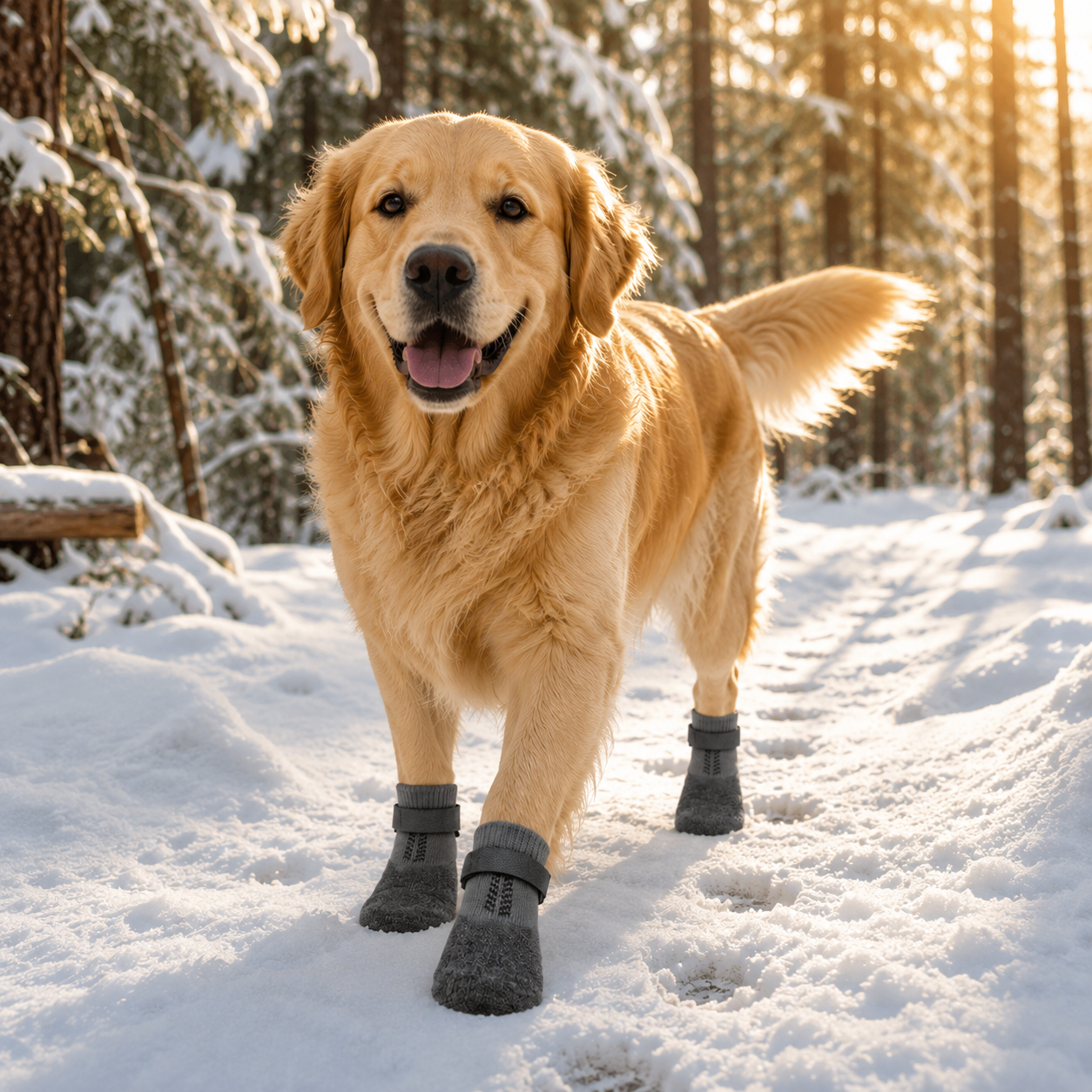 SnowPaw Winter Dog Shoes
