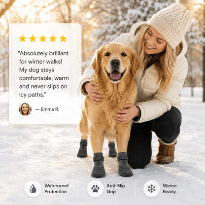 SnowPaw Winter Dog Shoes
