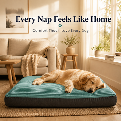WarmNest Corduroy Pet Bed