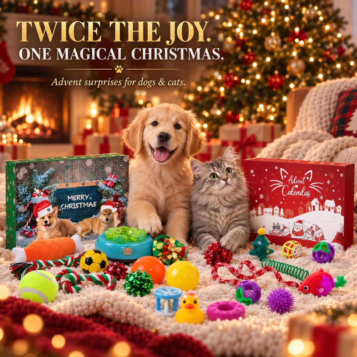 Christmas Advent Calendar for Cats & Dogs