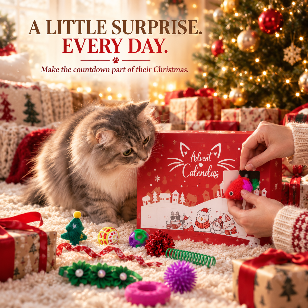 Christmas Advent Calendar for Cats & Dogs