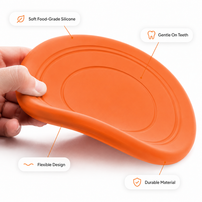 Silicone Flying Disc for Dogs