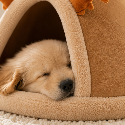 DeluxeDream Plush Pet Hideaway